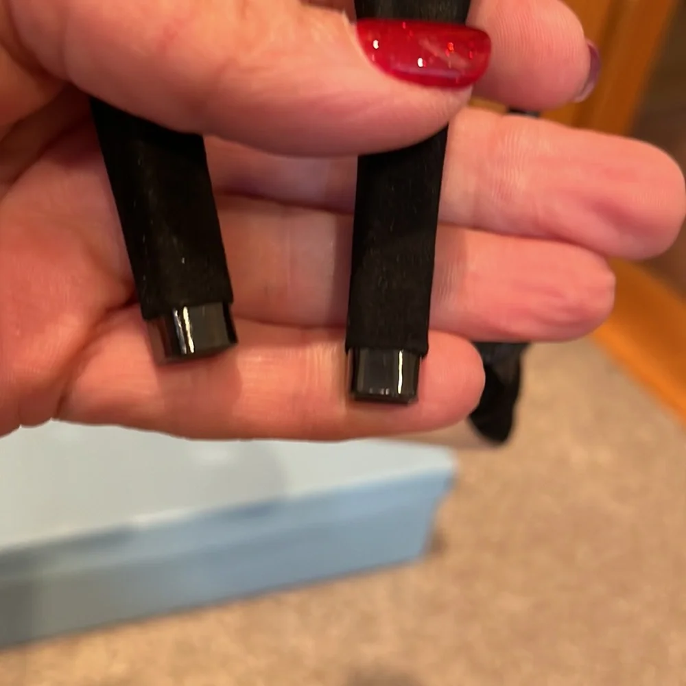 Antonio Melani Irina004 Black Suede Heels - Picture 5 of 10